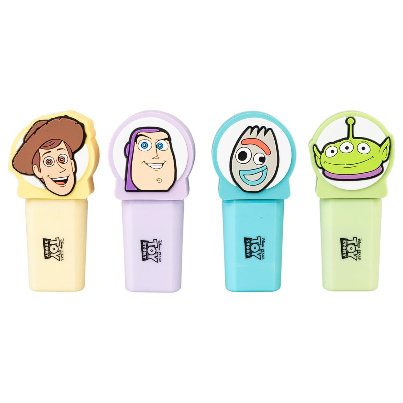 Produktbild Toy Story Textmarker mit Toppern 4er Set