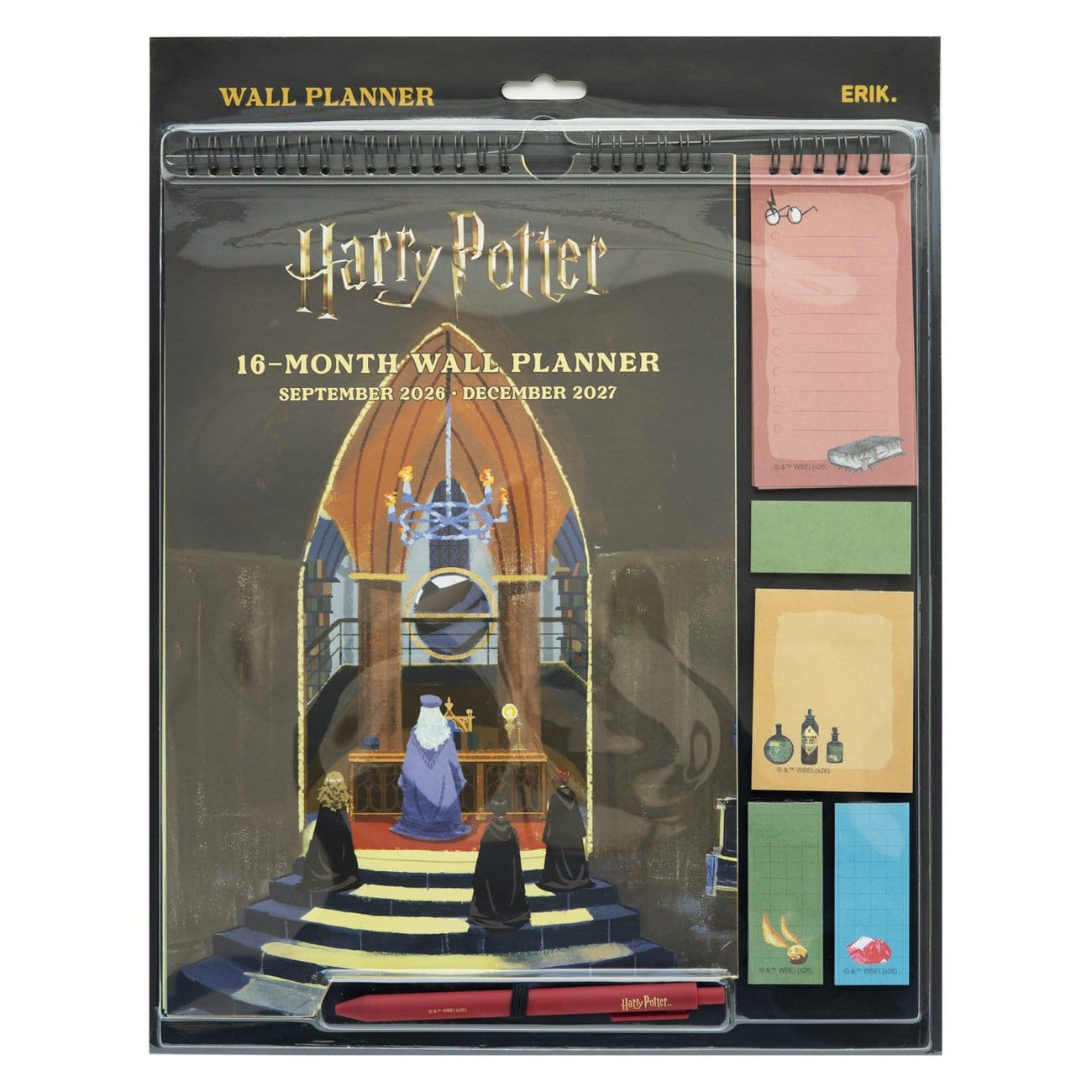 Produktbild Harry Potter Wand-Planer 2026/27 30 x 34 cm