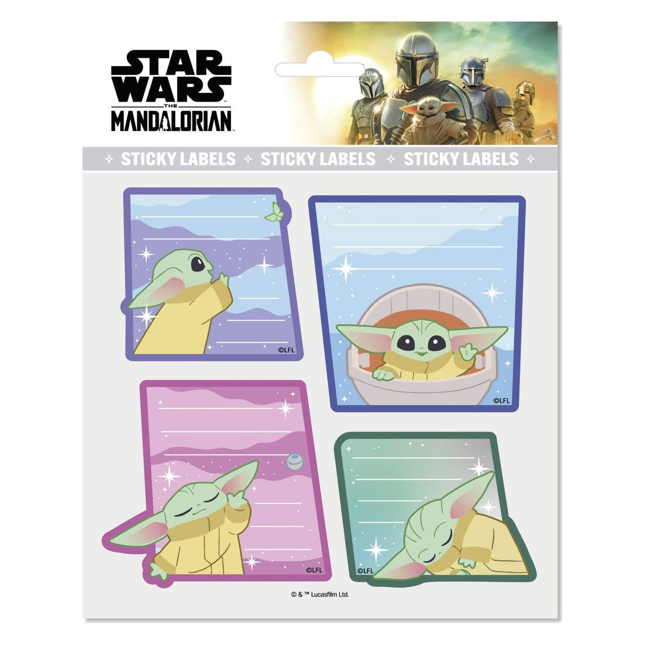 Produktbild Star Wars: The Mandalorian Premium Selbstklebende Etiketten
