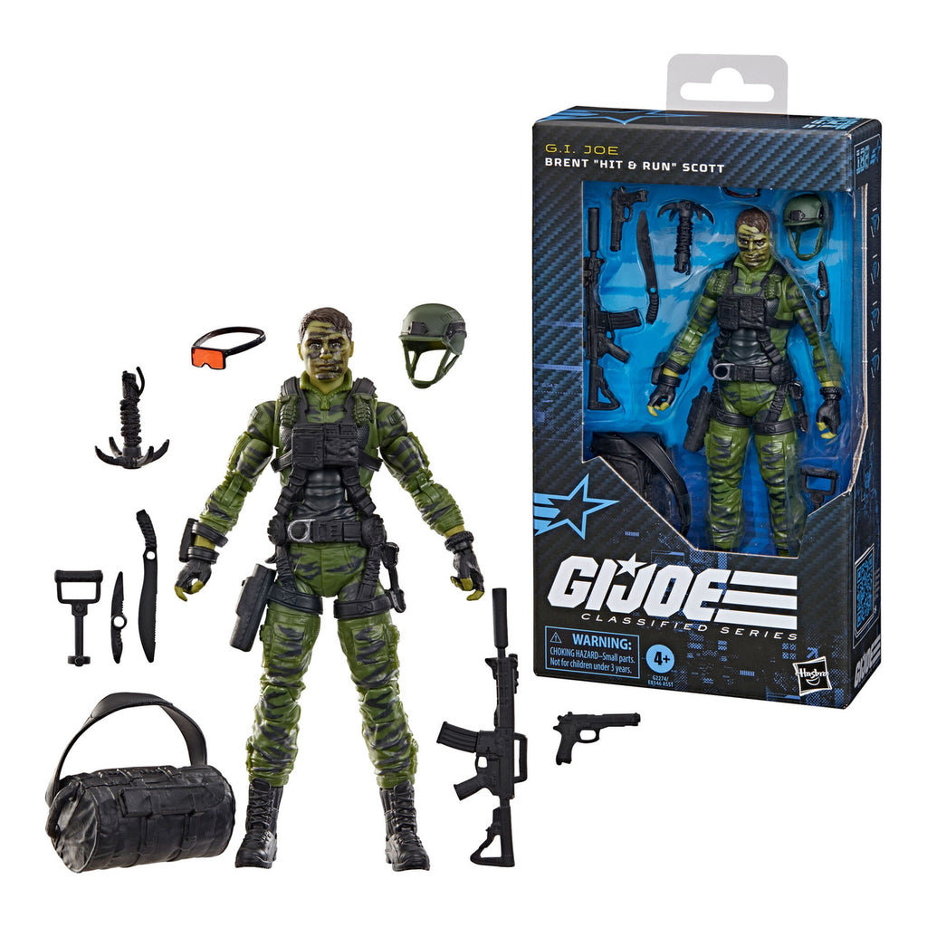 Produktbild G.I. Joe Classified Series Actionfigur Brent "Hit & Run"