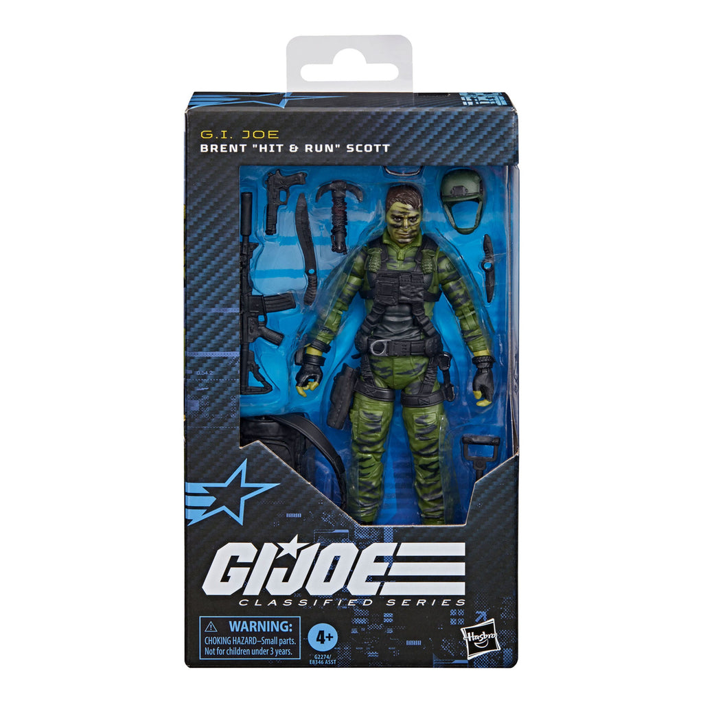 Produktbild G.I. Joe Classified Series Actionfigur Brent "Hit & Run"