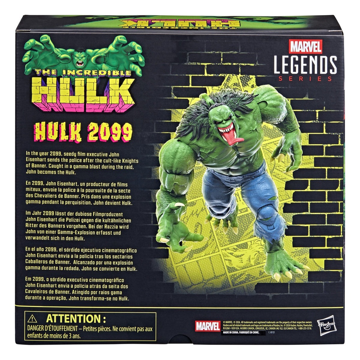 Produktbild The Incredible Hulk Marvel Legends Actionfigur Hulk 2099 15