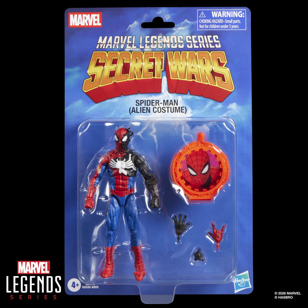Produktbild Secret Wars Marvel Legends Actionfigur Spider-Man (Alien