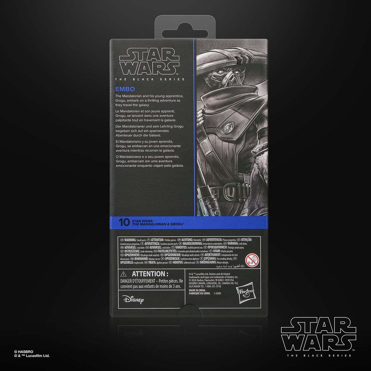 Produktbild Star Wars: The Mandalorian & Grogu Black Series Actionfigur