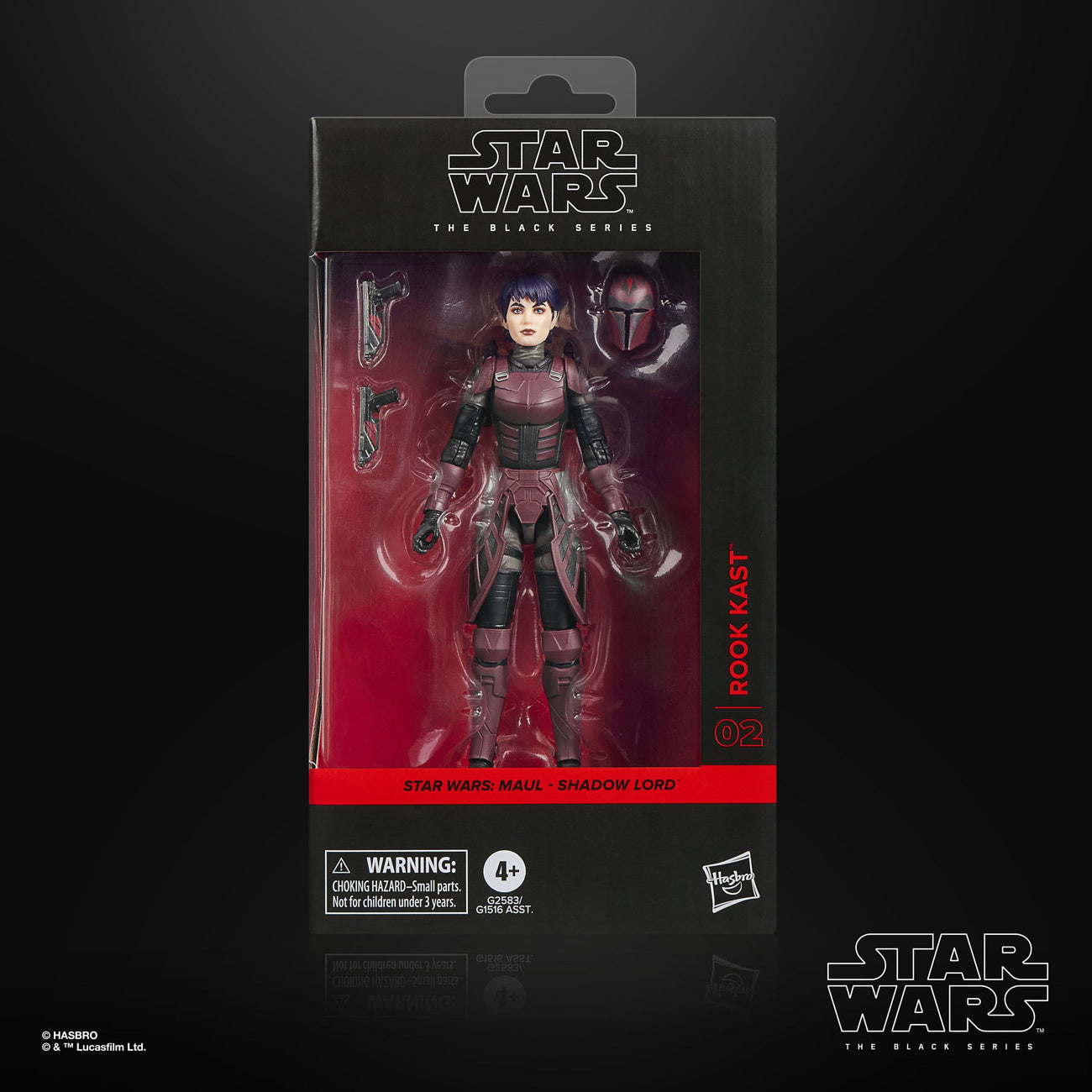 Produktbild Star Wars: Maul - Shadow Lord Black Series Actionfigur Rook