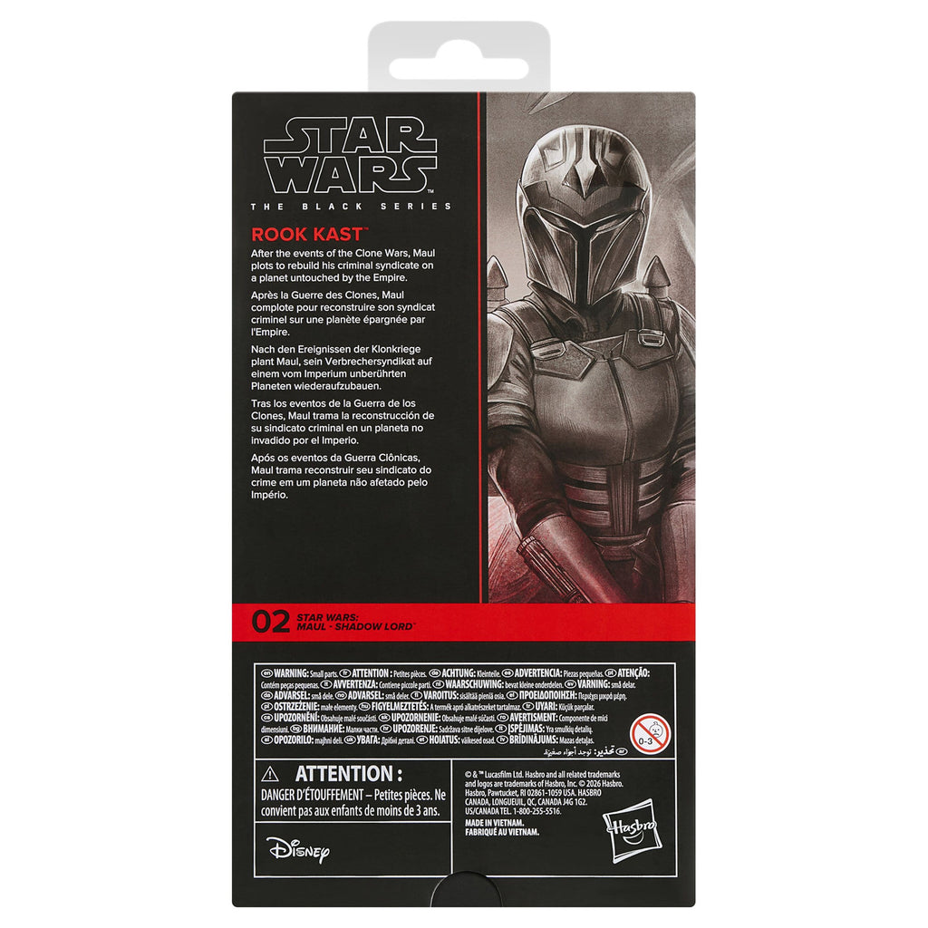 Product image Star Wars: Maul - Shadow Lord Black Series Rook Action Figure