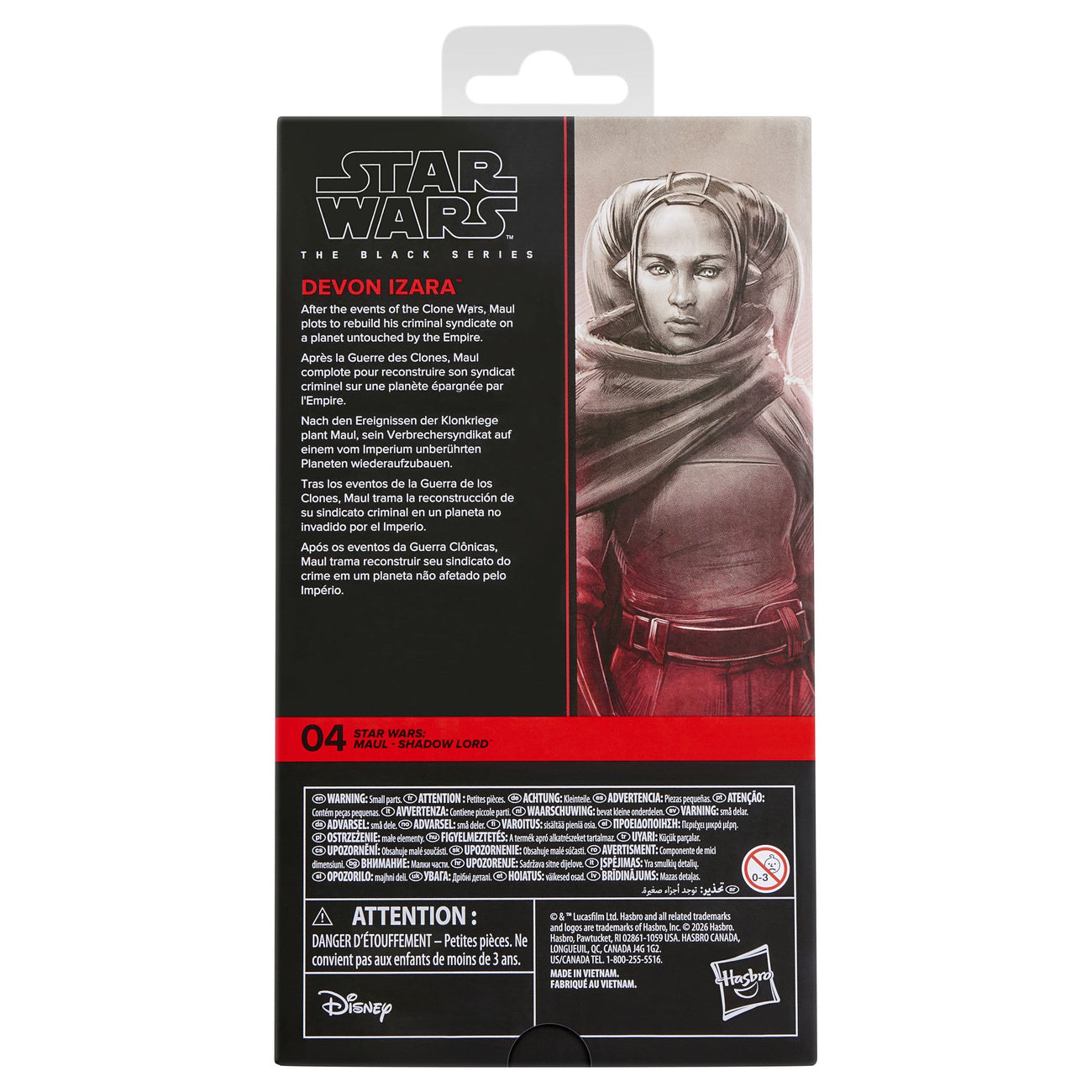 Produktbild Star Wars: Maul - Shadow Lord Black Series Actionfigur