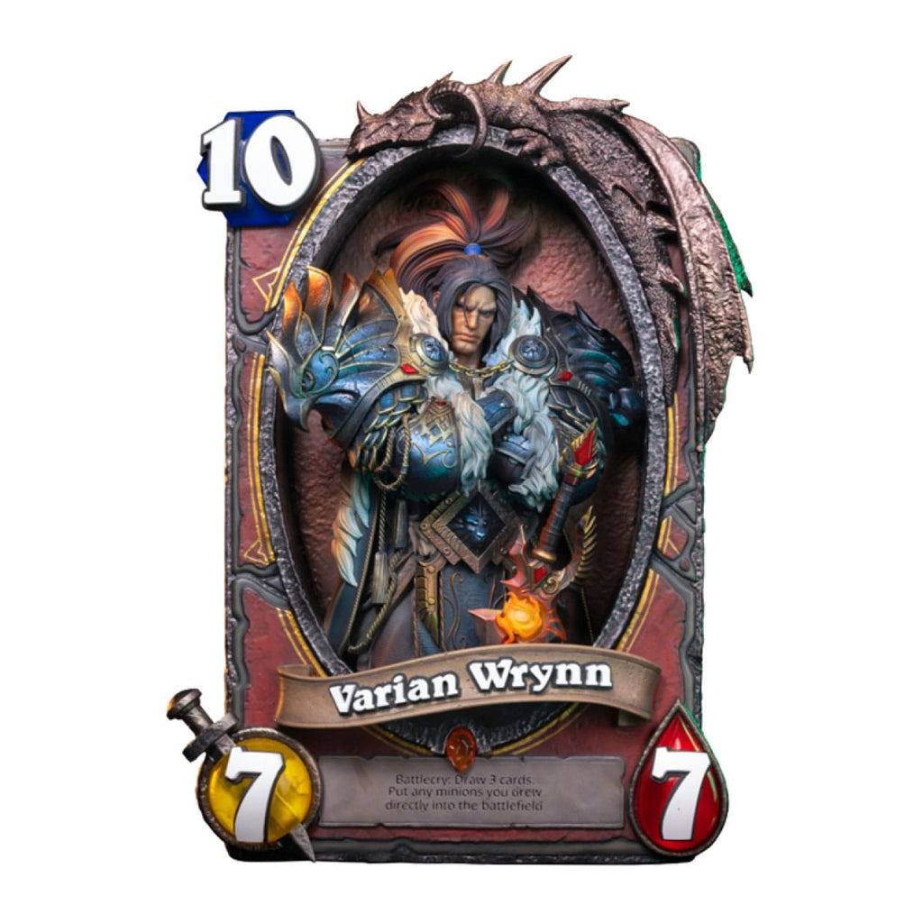 Produktbild Hearthstone 3D Art Frame Statue Varian Wrynn 31 cm