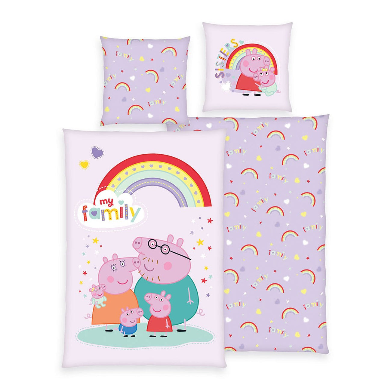 Produktbild Peppa Pig Bettwäsche Ver. 2 135 x 200 cm
