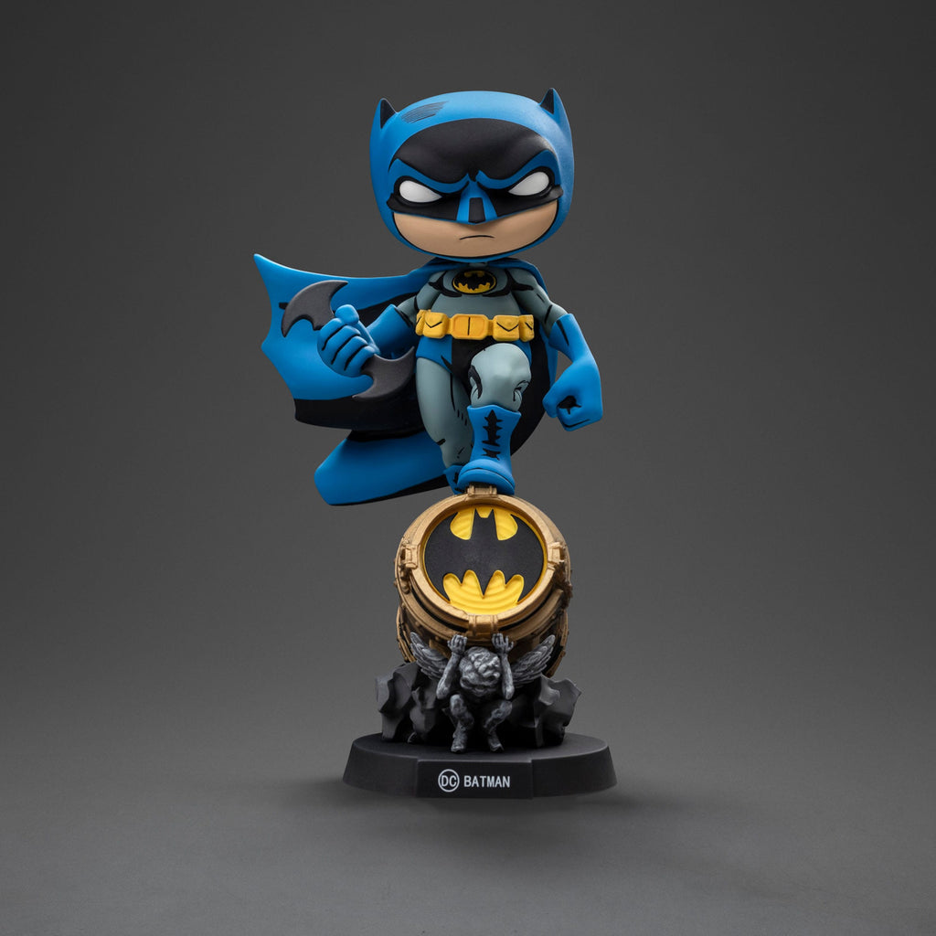 Produktbild Batman Mini Co. PVC Figur Batman on Bat-Signal (Blue