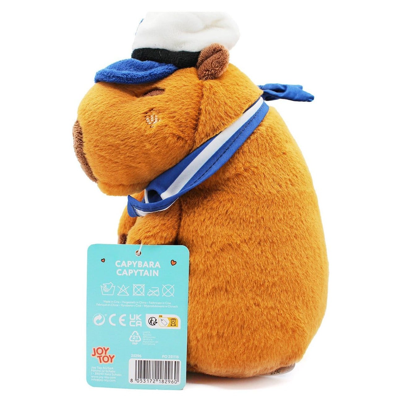 Produktbild Capybara Plüschfigur Capy Captain 23 cm