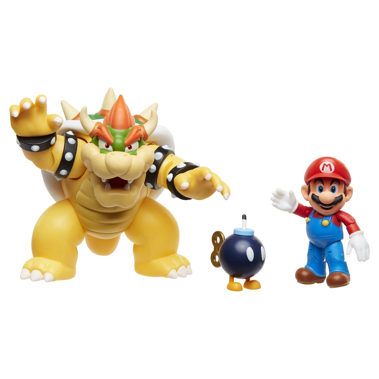 Produktbild World of Nintendo Actionfiguren 3er-Pack Mario vs. Bowser