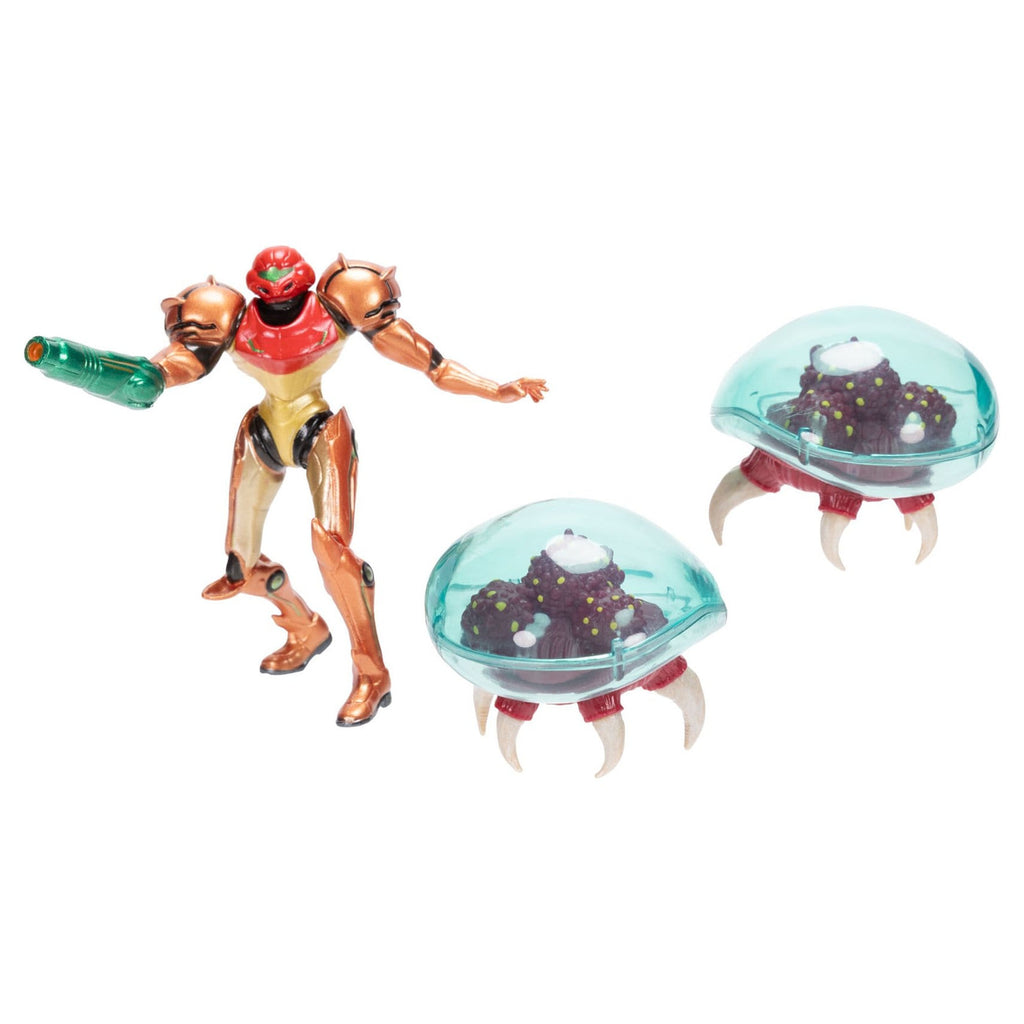 World of Nintendo Metroid Minifiguren 3er-Pack Samus Bounty