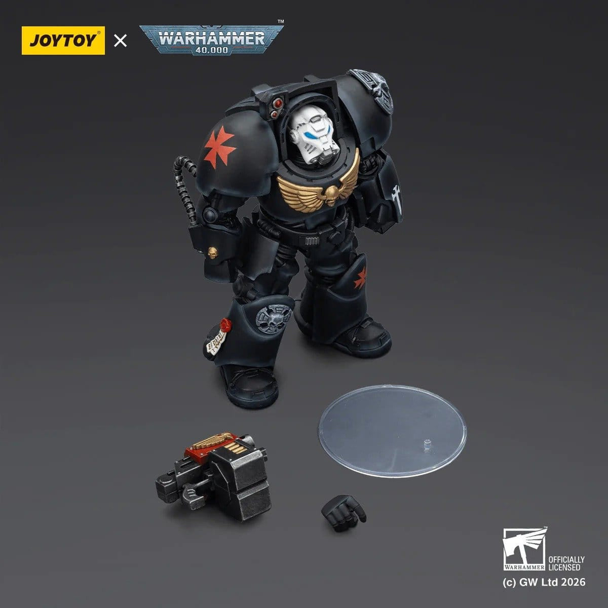 Produktbild Warhammer 40,000 Actionfigur Black Templars Terminator 2