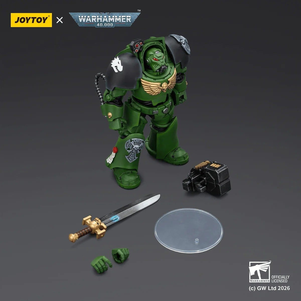 Produktbild Warhammer 40,000 Actionfigur Salamanders Terminator 1 with
