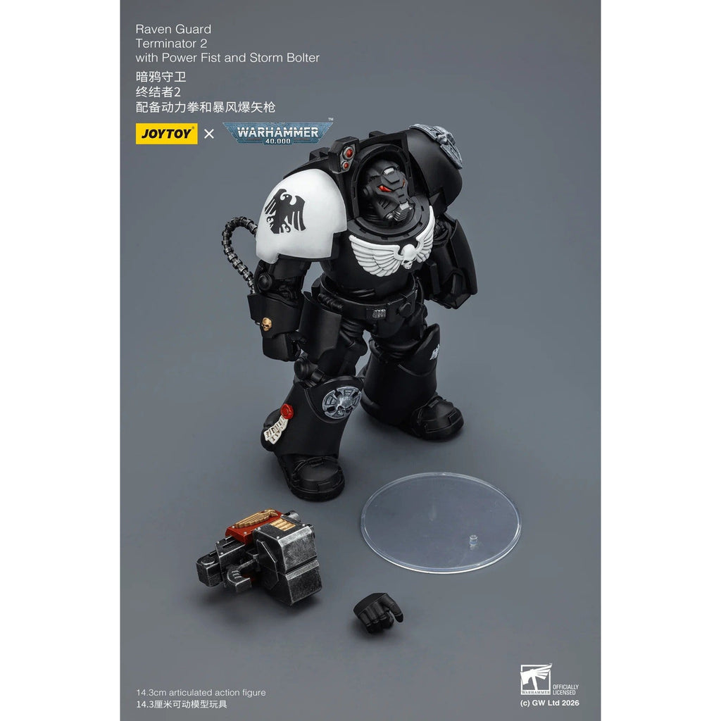 Produktbild Warhammer 40,000 Actionfigur Raven Guard Terminator 2 with