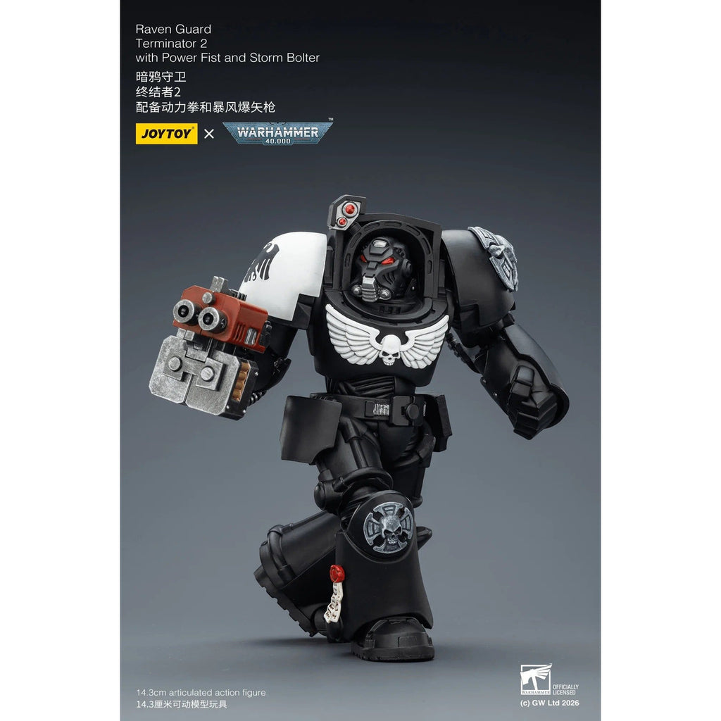 Produktbild Warhammer 40,000 Actionfigur Raven Guard Terminator 2 with