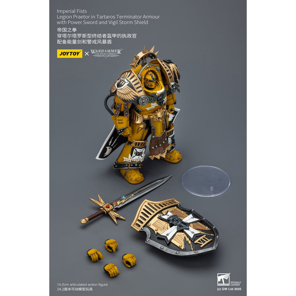 Produktbild Warhammer Imperial Fists Actionfigur Legion Praetor in