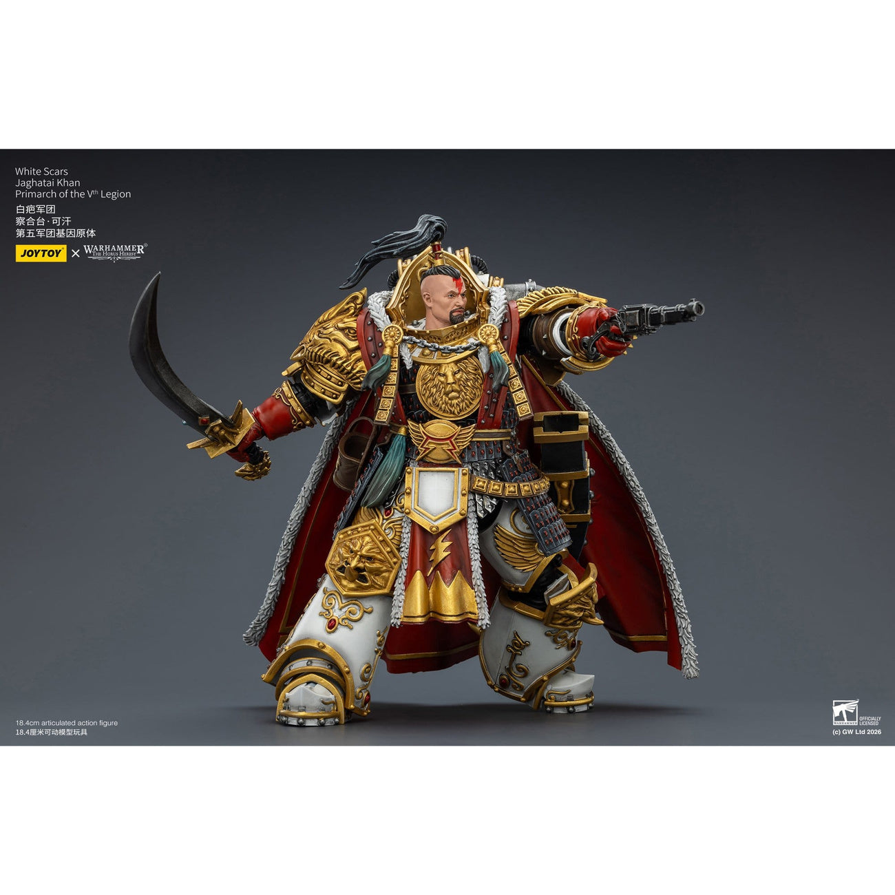 Produktbild Warhammer The Horus Heresy Actionfigur White Scars Jaghatai
