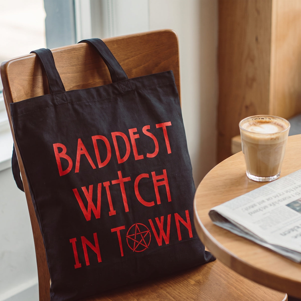 Produktbild Baddest Witch in Town Jutebeutel für American Horror Story Fans