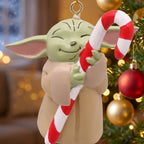 Product image Grogu Candy Cane Christmas Tree Ornament - Star Wars The Mandalorian
