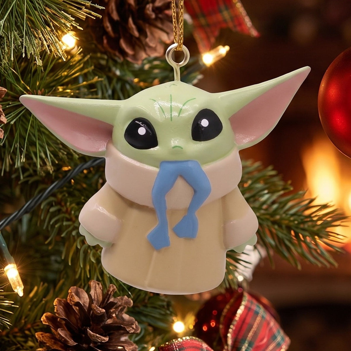 Produktbild Grogu Eating Weihnachtsbaum-Schmuck - Star Wars The Mandalorian