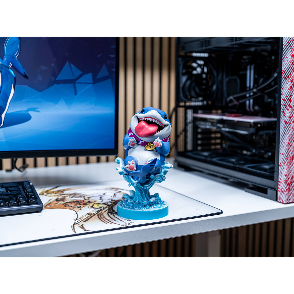 Produktbild Marvel Rivals - Jeff The Land Shark Cable Guy Figur