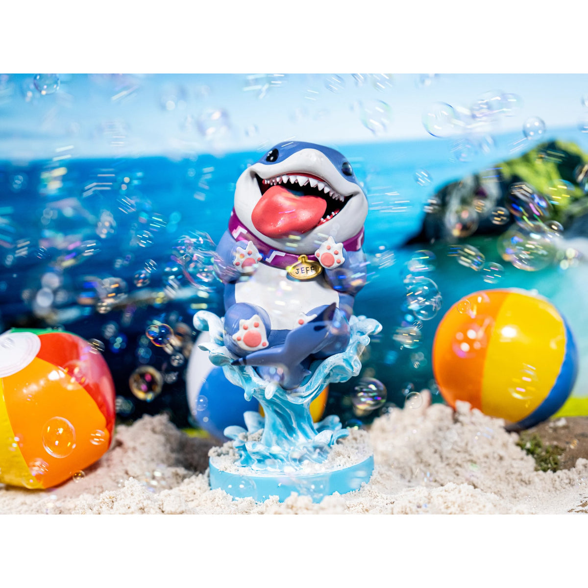 Produktbild Marvel Rivals - Jeff The Land Shark Cable Guy Figur
