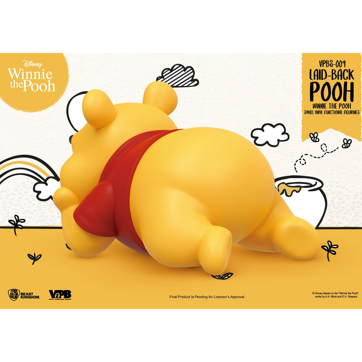 Produktbild Winnie The Pooh Small Vinyl Spardose liegender Winnie 17 cm
