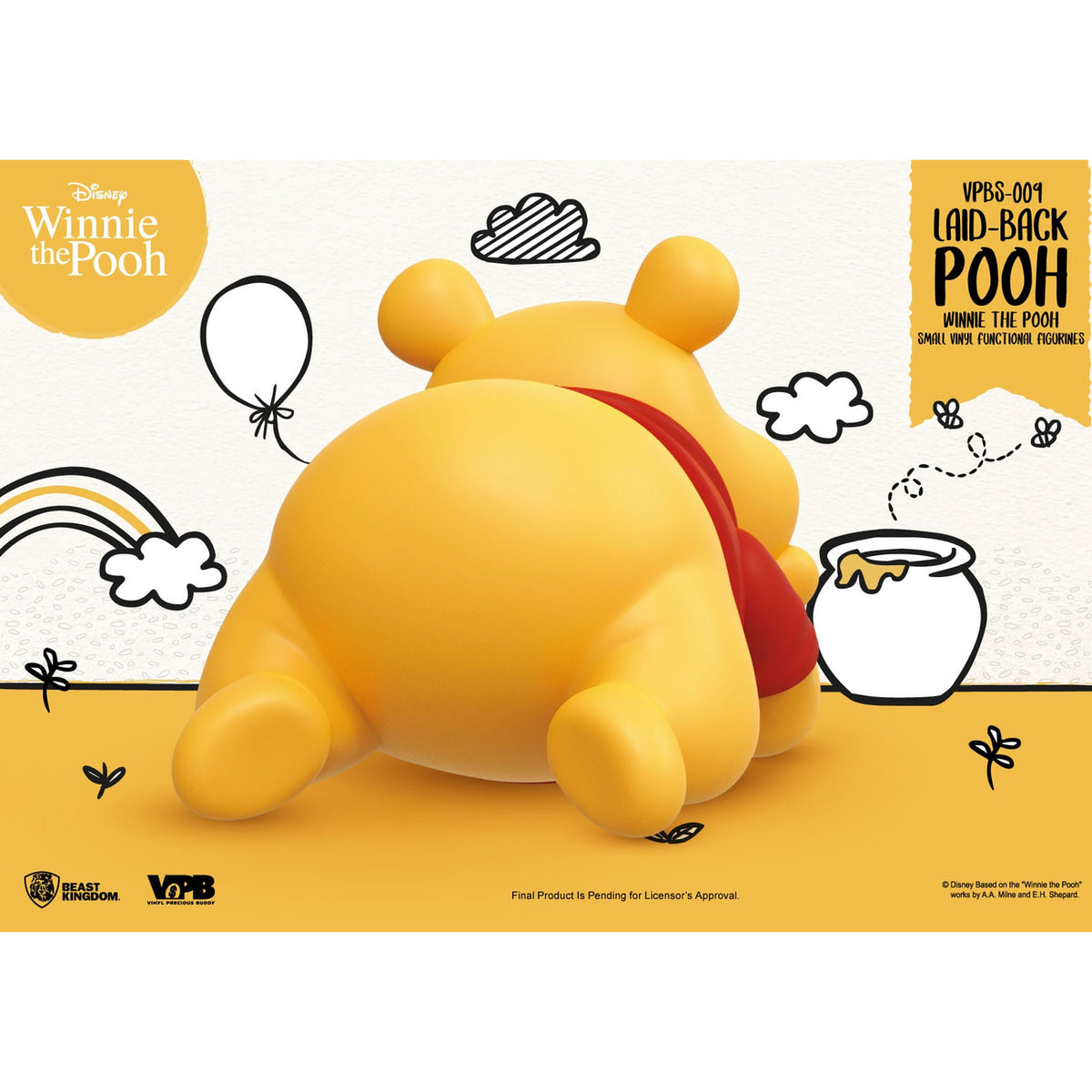 Produktbild Winnie The Pooh Small Vinyl Spardose liegender Winnie 17 cm