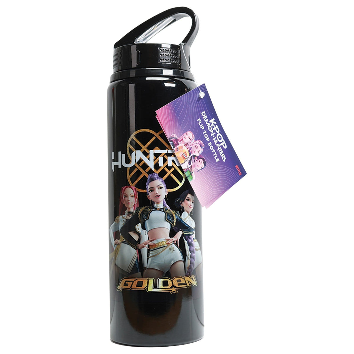 Produktbild KPop Demon Hunters Flip Top Trinkflasche Golden