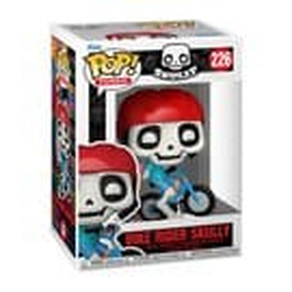 Produktbild Funko Legacy POP! Icons Vinyl Figur Bike Rider Skully 9 cm