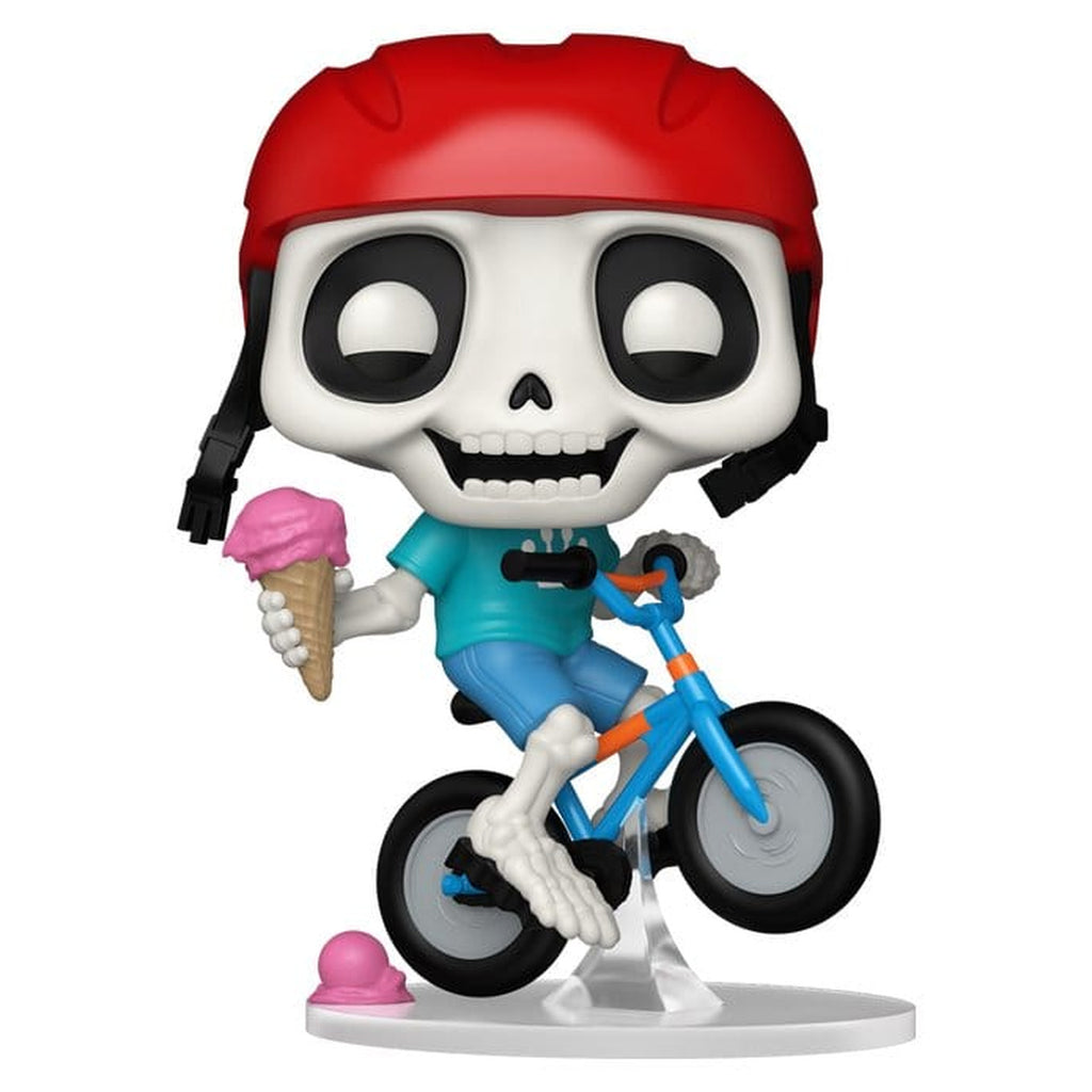 Produktbild Funko Legacy POP! Icons Vinyl Figur Bike Rider Skully 9 cm