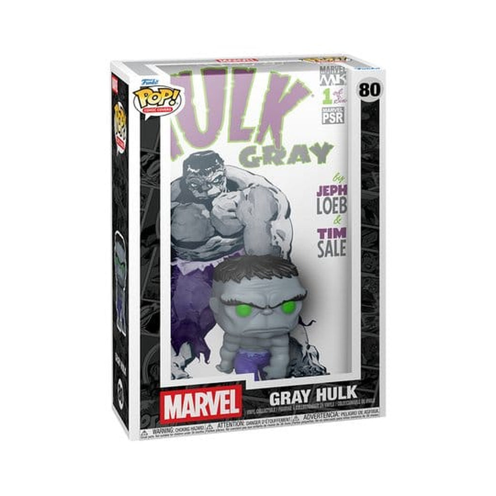 Produktbild Marvel POP! Comic Covers Vinyl Figur Gray Hulk 9 cm