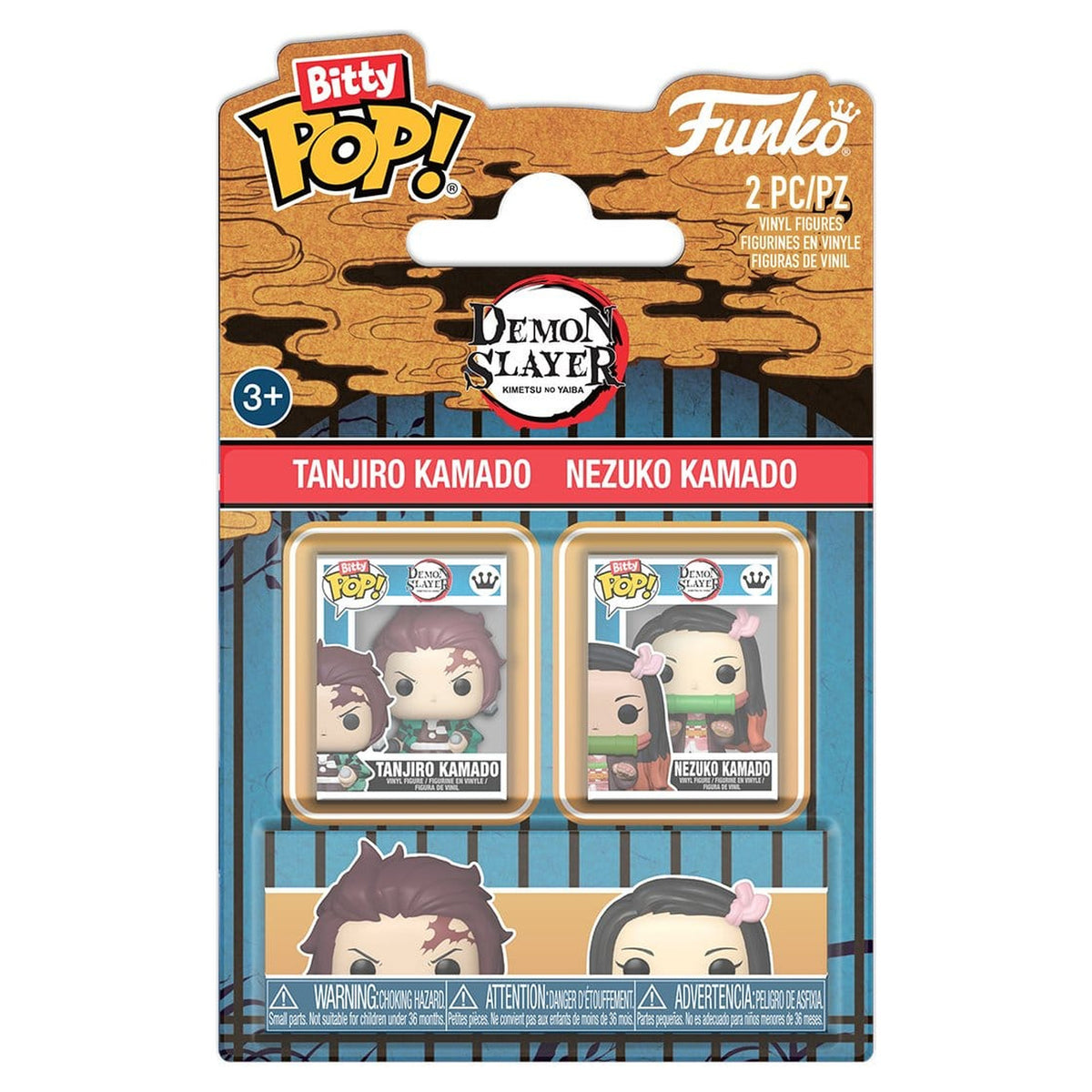 Produktbild Demon Slayer: Kimetsu no Yaiba POP! Vinyl Figuren 2er-Pack