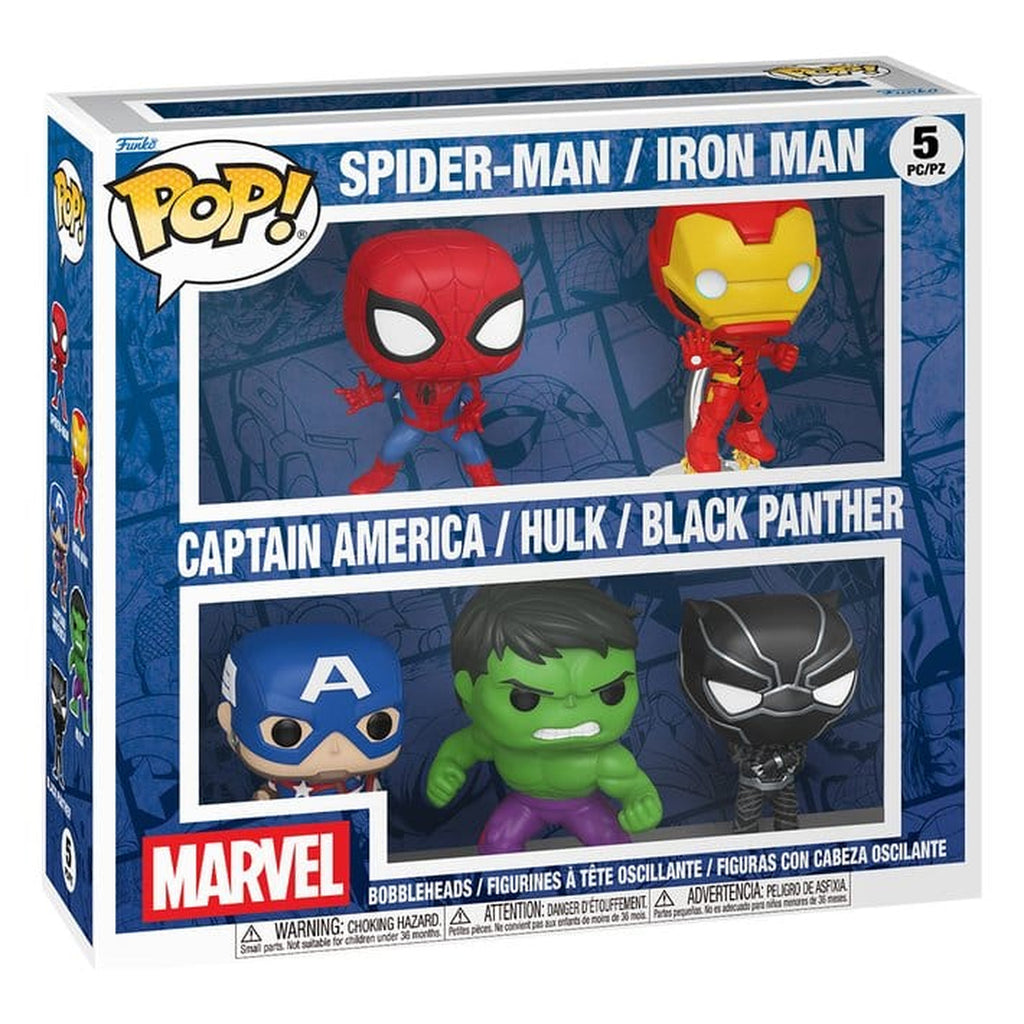 Produktbild Marvel POP! Vinyl Figuren 5er-Pack Black Friday Bundle 9 cm