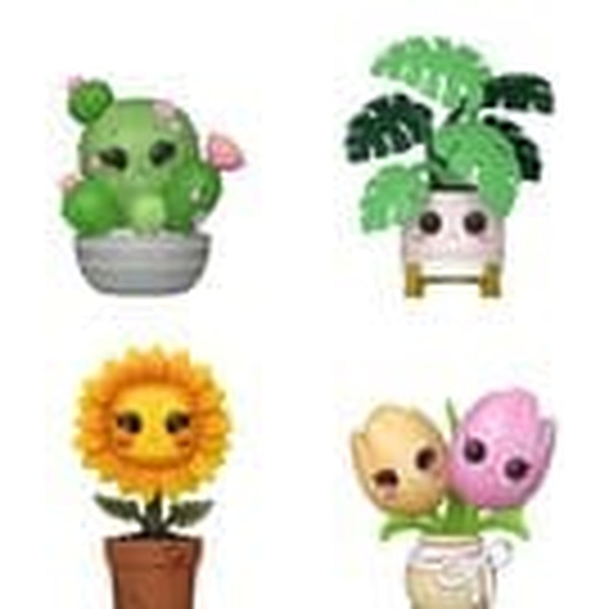 Produktbild Flora POP! Vinyl Figuren Flora Black Friday 4PK 9 cm