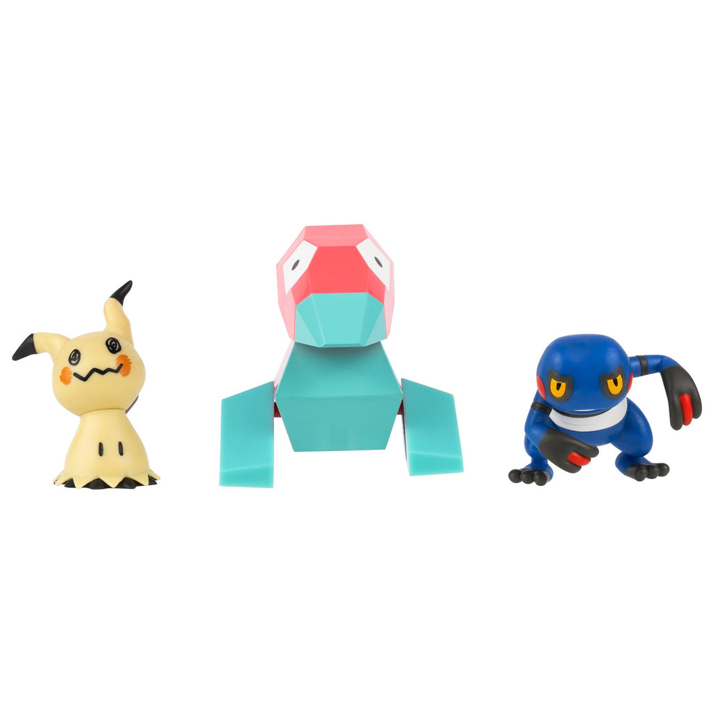 Pokémon Battle Figure Actionfiguren 3er-Pack Mimigma,