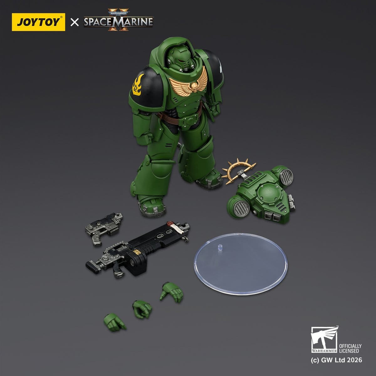 Produktbild Warhammer 40,000 Actionfigur Game Edition Salamanders Heavy