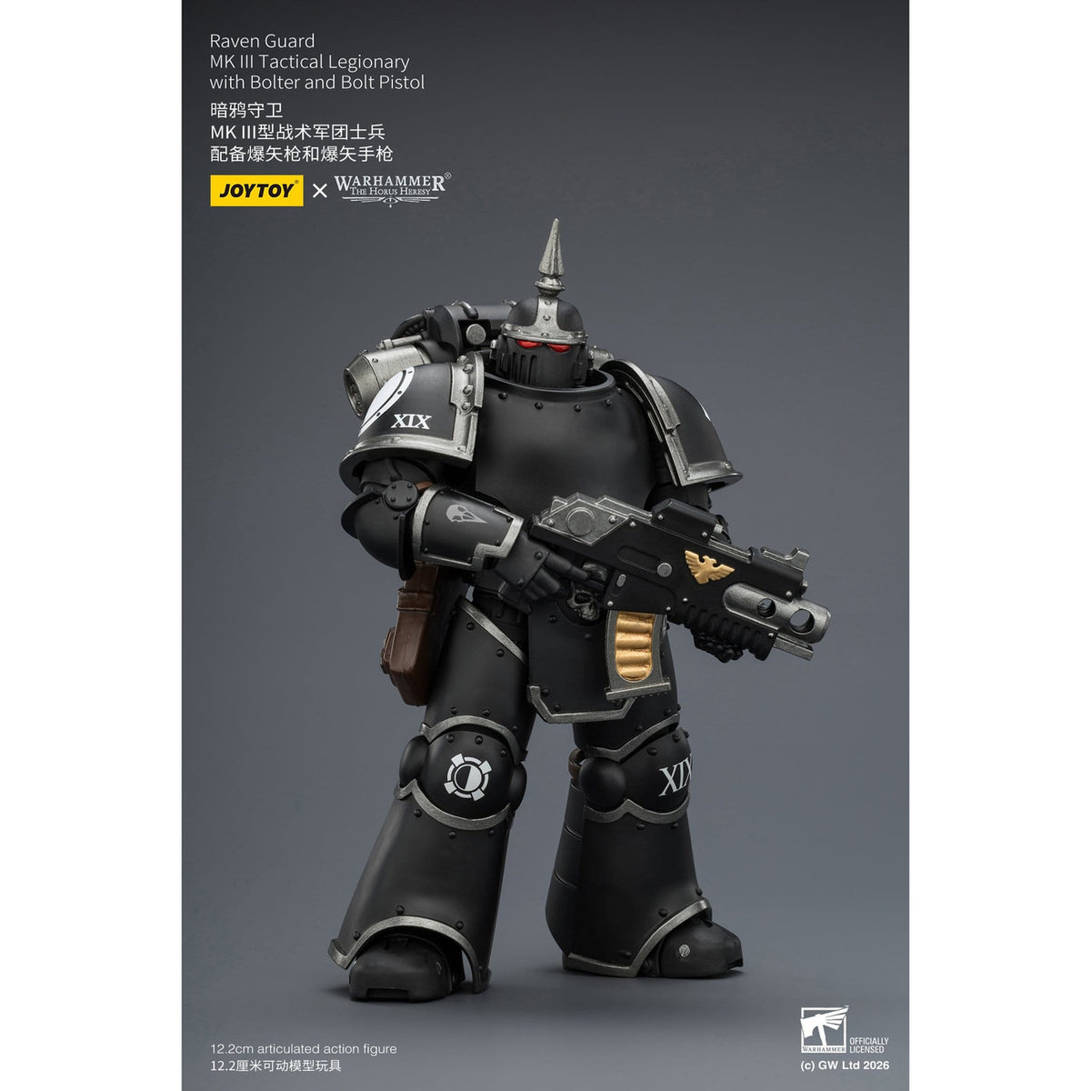 Produktbild Warhammer 40,000 Actionfigur Raven Guard MK III Tactical