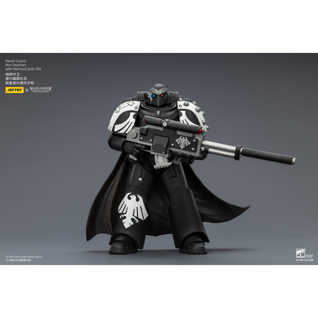 Produktbild Warhammer 40,000 Actionfigur Raven Guard Mor Deythan 12 cm
