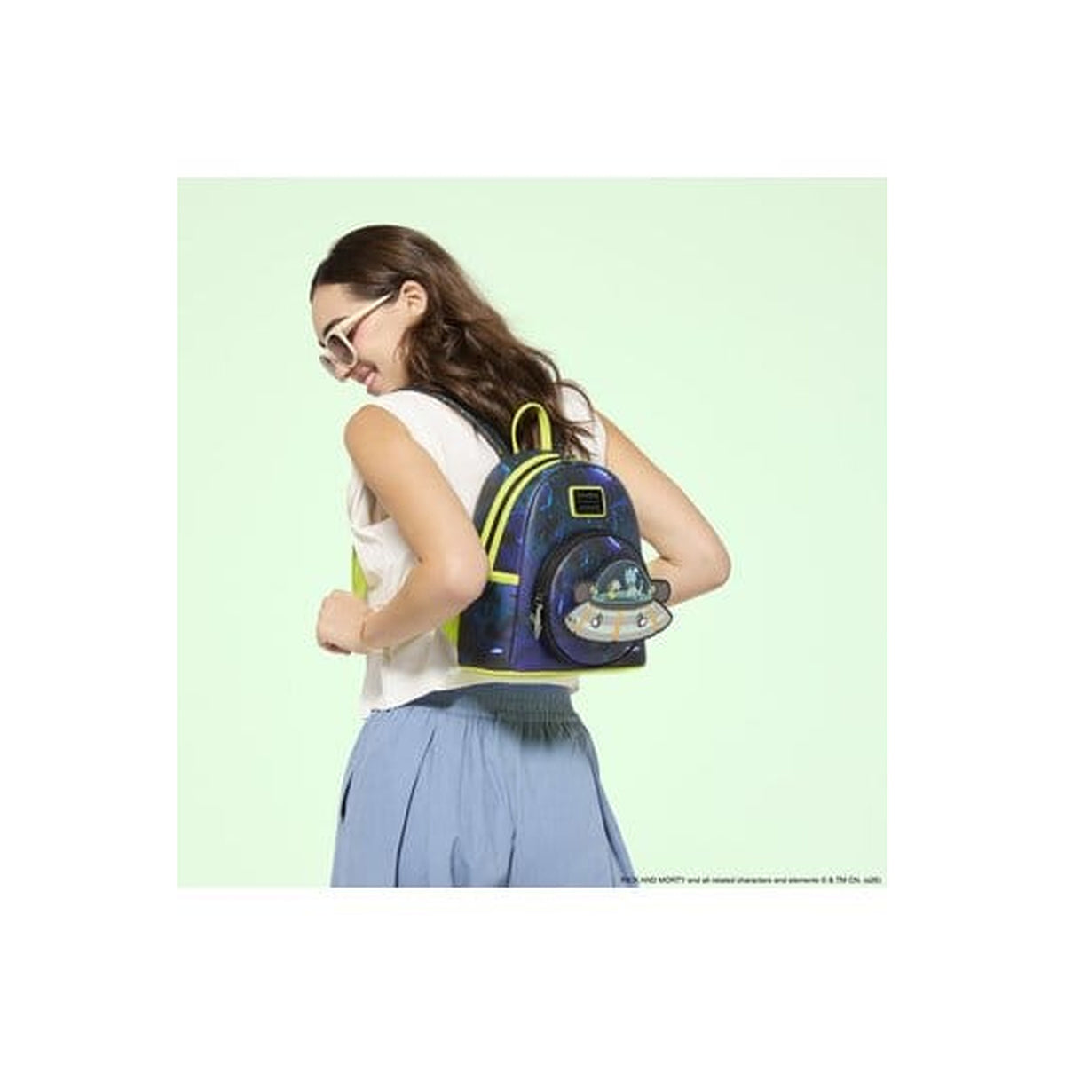 Produktbild Cartoon Network by Loungefly Mini Rucksack Rick and Morty