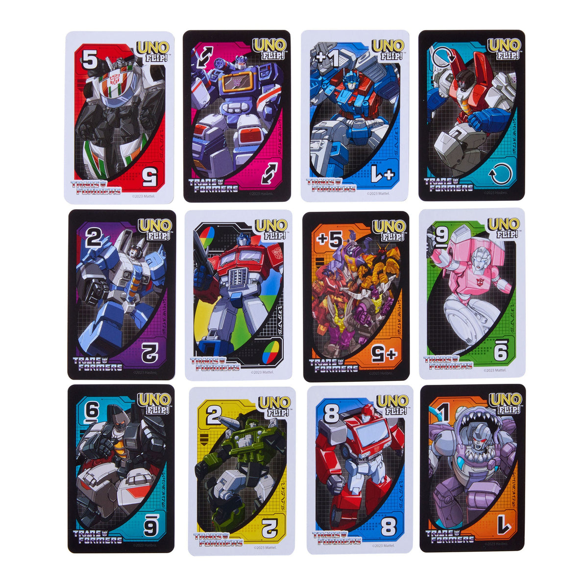 Produktbild Transformers UNO Flip! Kartenspiel