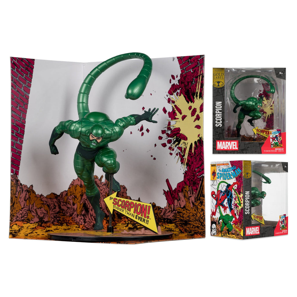 Produktbild Marvel PVC Statue !/10 Scorpion (Metallic) (The Amazing
