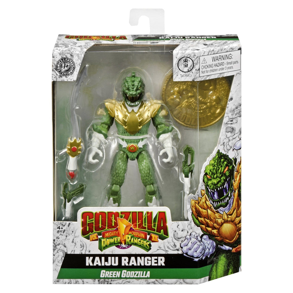 Power Rangers x Godzilla Actionfigur Green Godzilla
