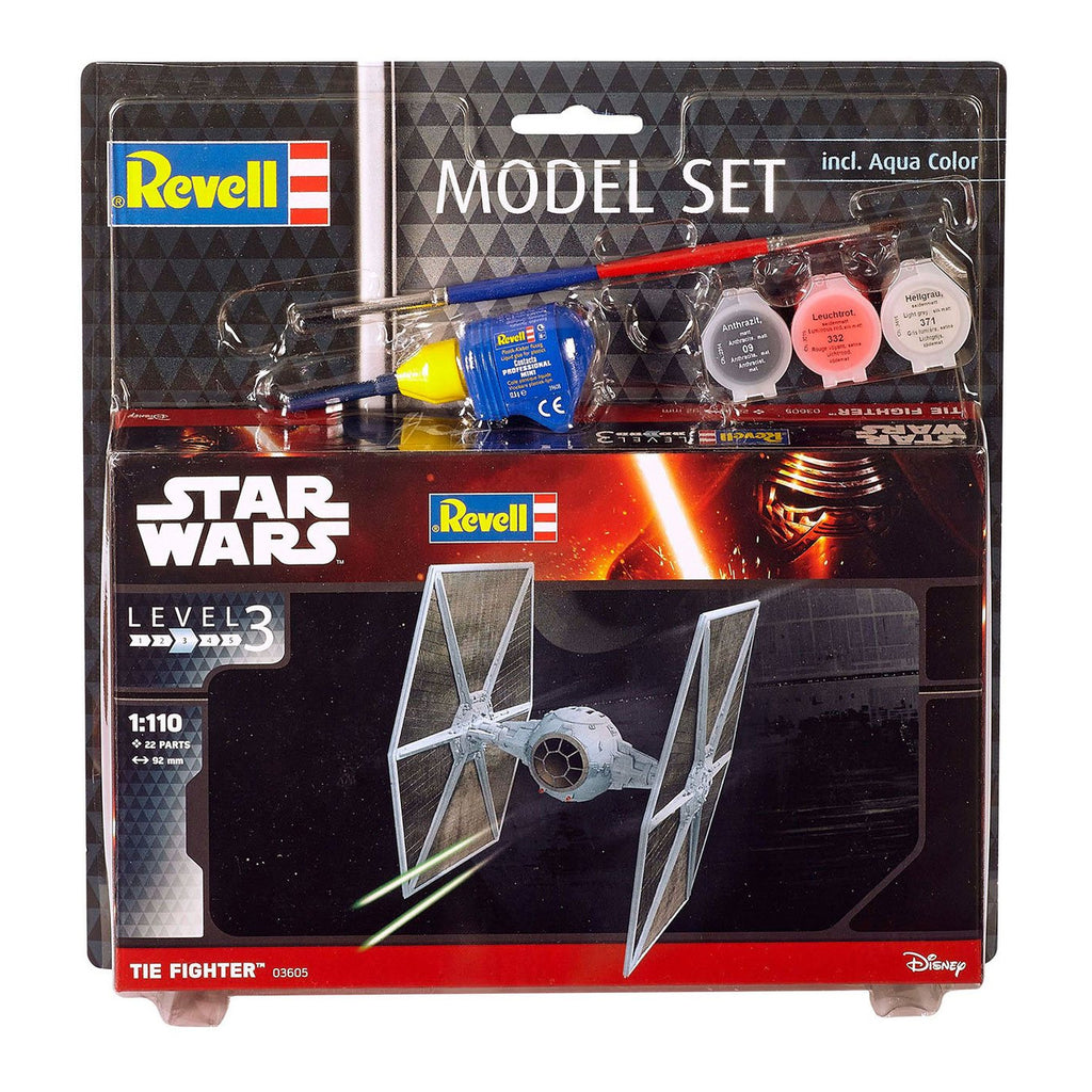 Produktbild Star Wars Modellbausatz 1/110 Model Set TIE Fighter 9 cm