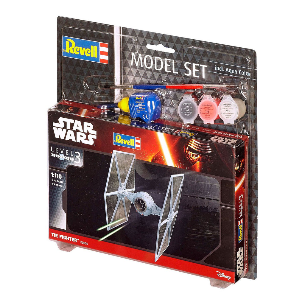 Produktbild Star Wars Modellbausatz 1/110 Model Set TIE Fighter 9 cm