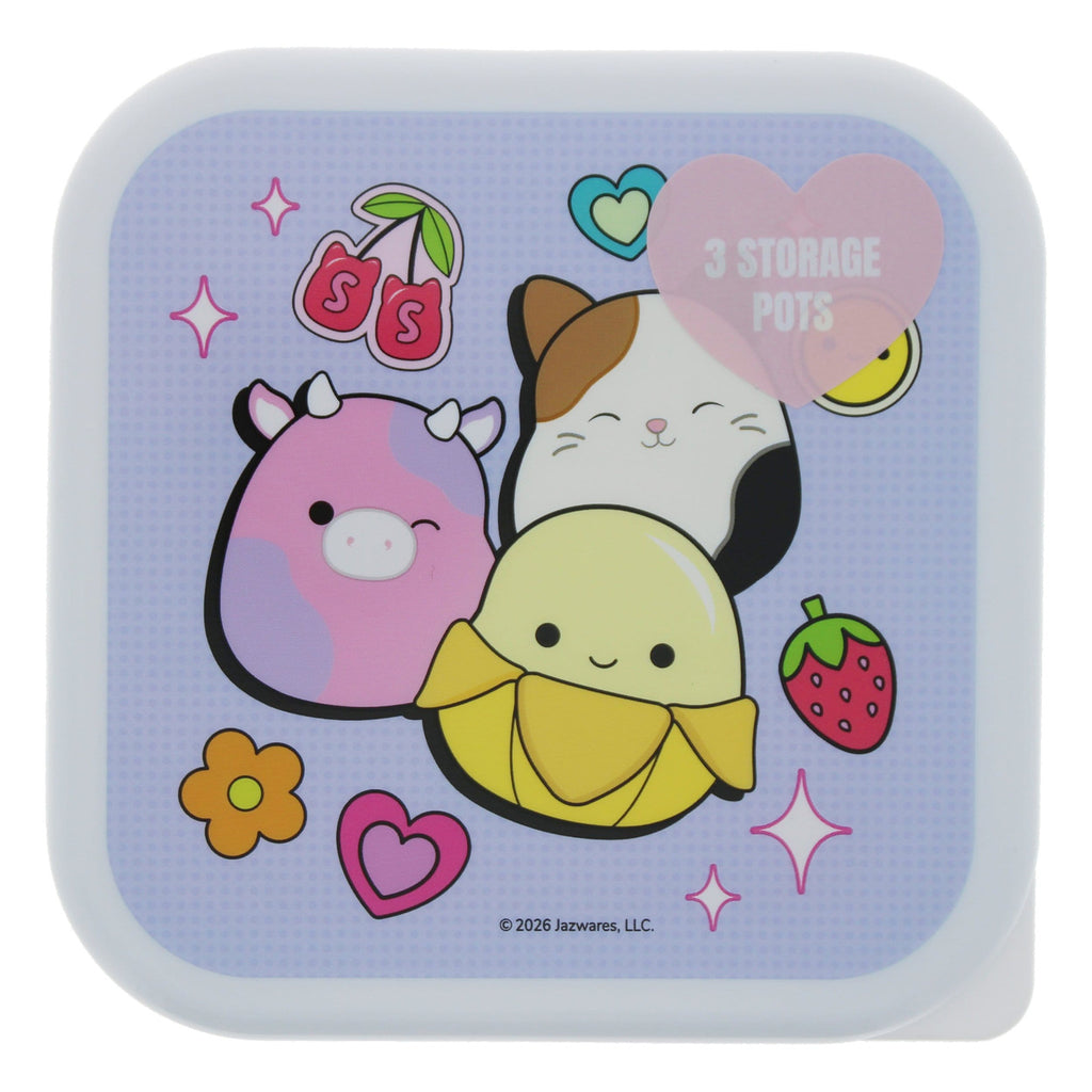 Produktbild Squishmallows Snackboxen 3er-Pack