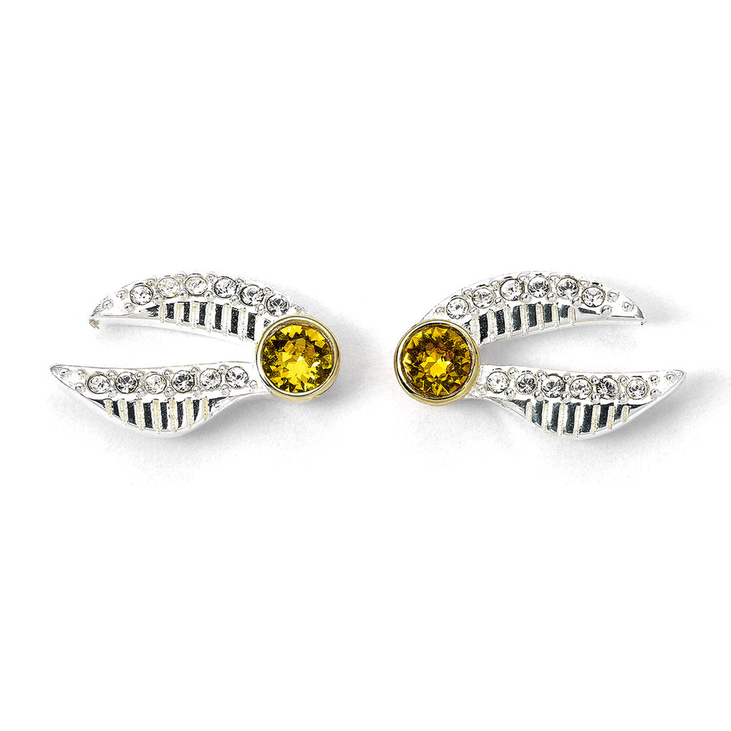 Product image Harry Potter - Golden Snitch Earrings with Crystals