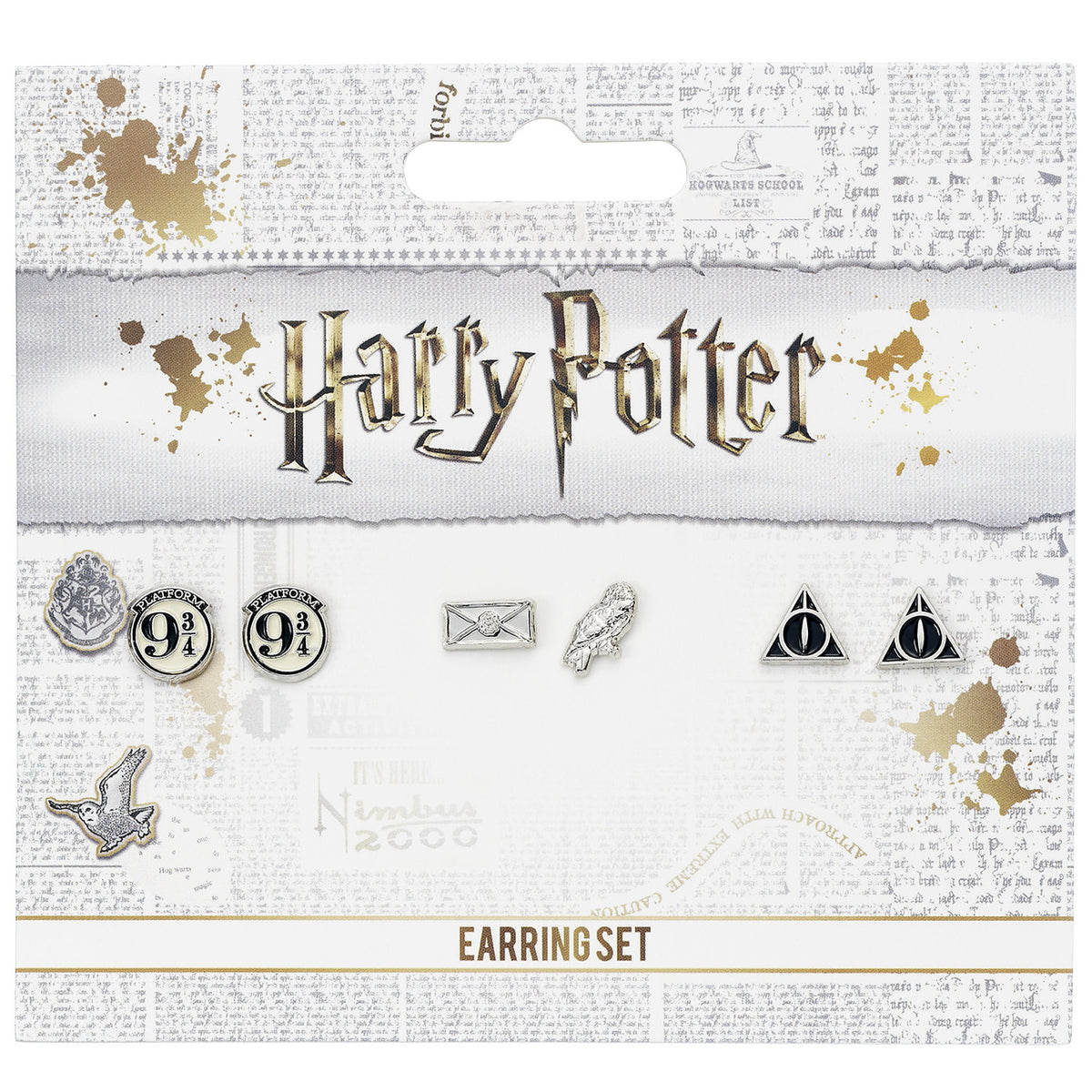 Product image Harry Potter - Set of 3 Stud Earrings